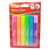 Funbo Glitter Glue 40gm Gold Color Box - Al Masam Stationery LLC